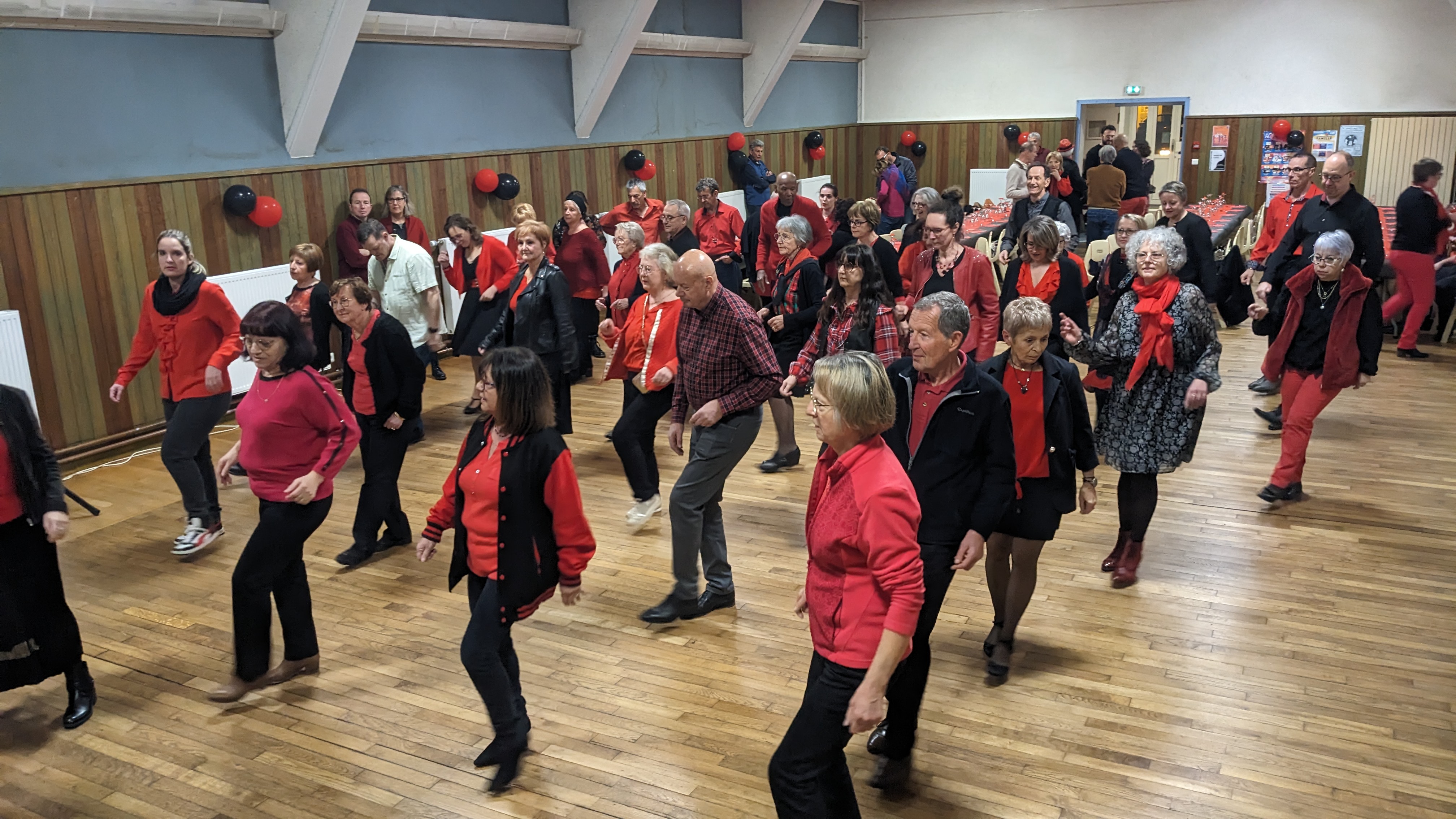 Image de l'article : SOIREE ROUGE ET NOIR MARS 2025